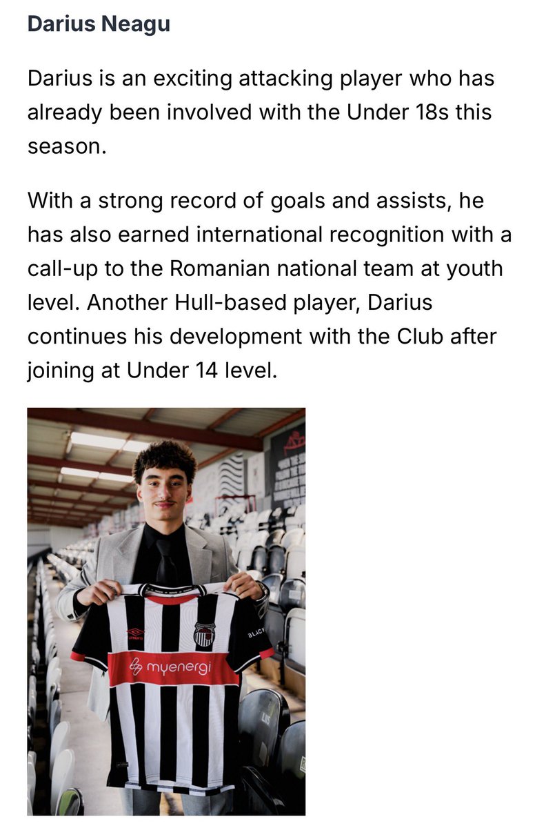 bobthemariner's tweet photo. Good to see a couple of the academy lads on the bench tonight. Here’s a little bit about them, for anyone interested #GTFC https://t.co/7Cgw5X7v4P