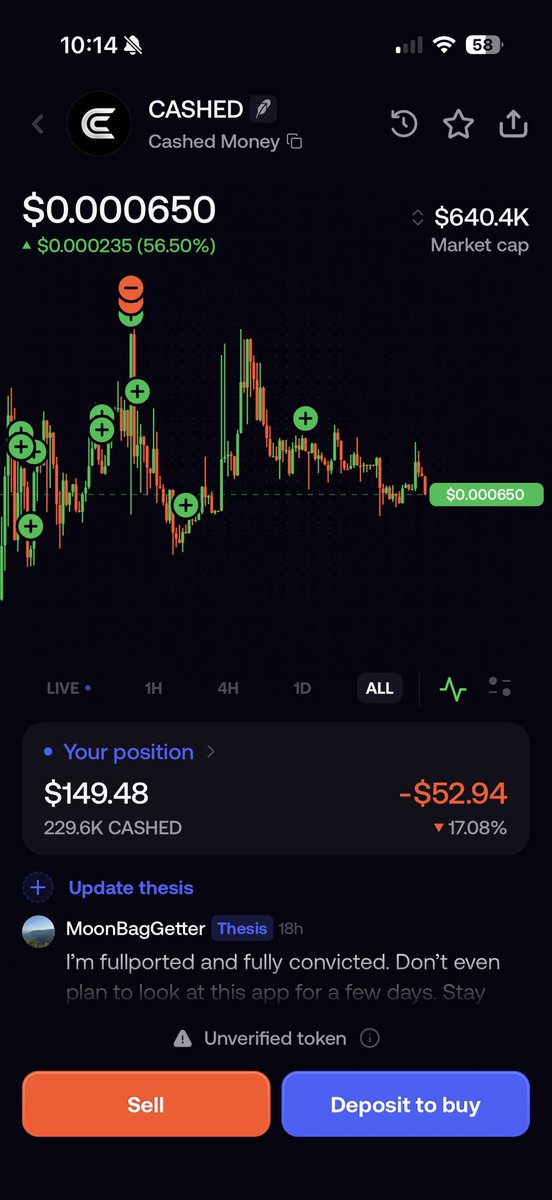 dillonH74's tweet photo. I was early to both Stonk and Pons and fumbled over 30k 😂. $Cashed has the same route infront of them. Crazy Tek, over 5% burned forever, and they solve one simply problem in the crypto space that has never been done. 

You have always needed someone’s CA to send them creator fees. Well launching through $Cashed you don’t! Crazy and Simply that’s why I think we are simply just early. 

DYOR ofc, but I think this is the next launchpad to see 5-10M and way higher for the people with diamond hands 😉
