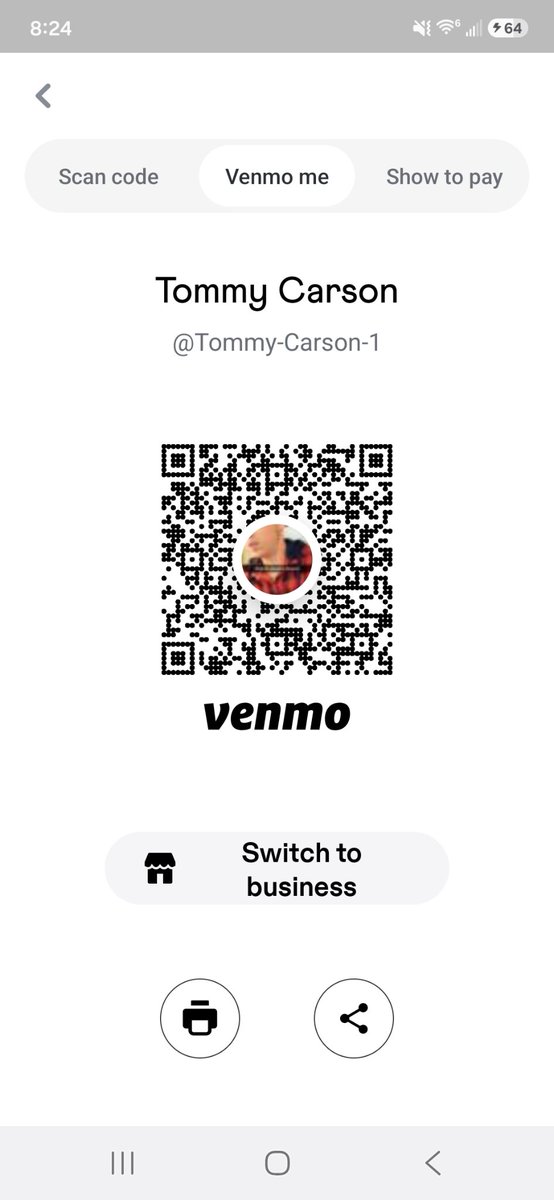 AlgirAlgiz's tweet photo. @Brianpays1 Venmo https://t.co/86OfmhQcan