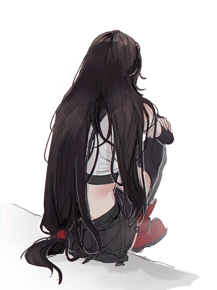 pudlqb's tweet photo. post-battle hair #ff7 https://t.co/bEkE8qj7X1