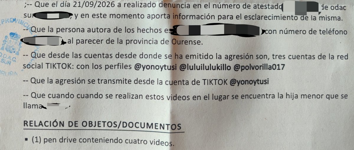 shiroo_ox_'s tweet photo. Acabo de salir de comisaría después de 3 horas y media esperando. Queda esperar a que la Policía de Ourense actúe; mientras tanto no puedo hacer más como ciudadana.

Gracias a todos los que estuvieron pendientes, sólo puedo confirmar que Asuntos Sociales ya tiene el caso activo🙏🏻 https://t.co/VIXSGIDlZk