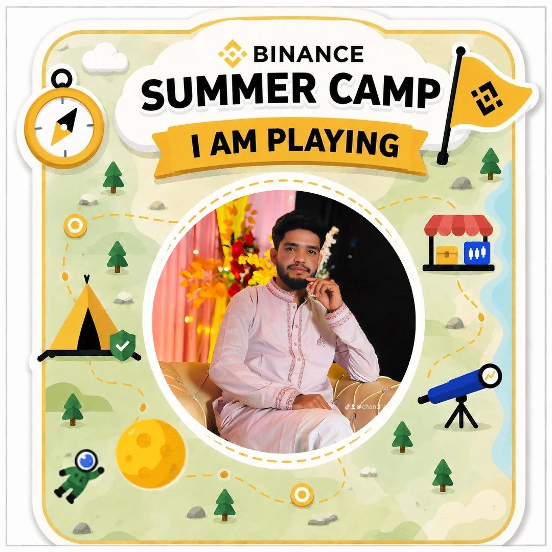 prosen20002's tweet photo. Day 8 done
#BinanceSummerCamp https://t.co/cKj8c4ud0Q
