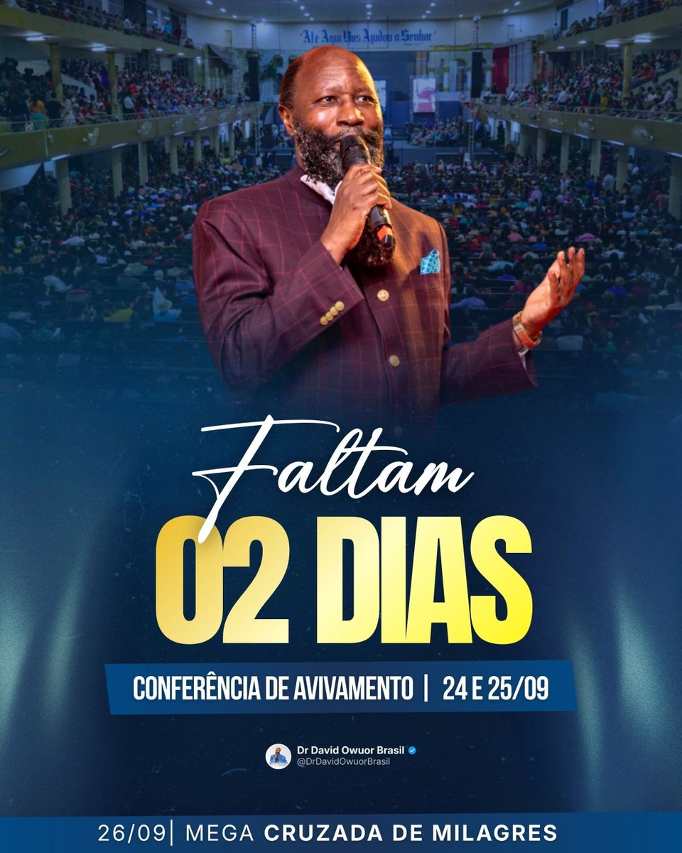64Tchica's tweet photo. II Coríntios 7:1 | ARC
1 Ora, amados, pois que temos tais promessas, purifiquemo-nos de toda imundícia da carne e do espírito, aperfeiçoando a santificação no temor de Deus.
#ACallToBeHoly
O Tempo acabou.. abandonem o pecado!! https://t.co/lMrYGVNQci
