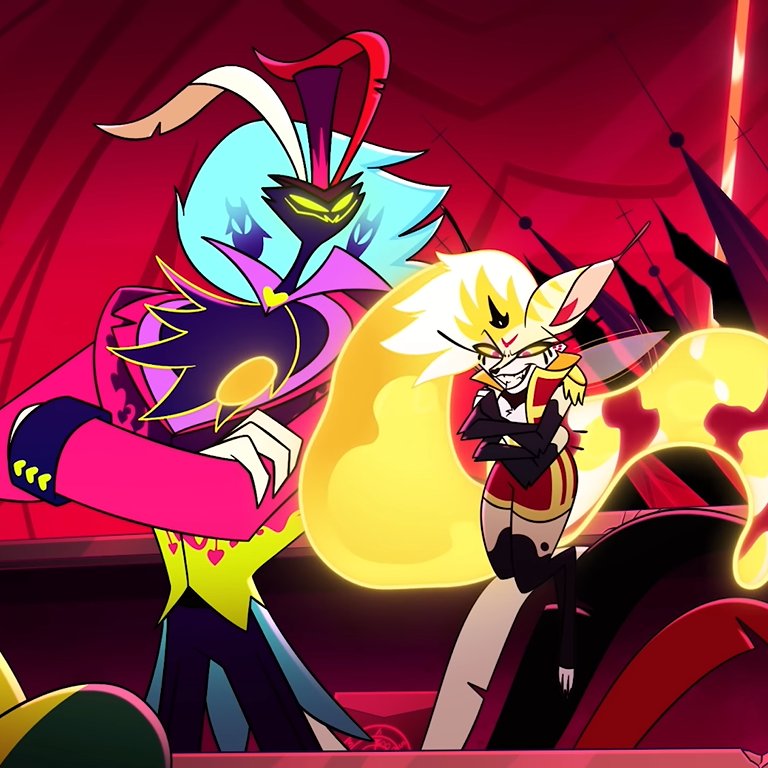 Luke52932147's tweet photo. Asmodeus and Beelzebub are besties, but did you notice we have never seen a single Hellhound at Ozzie's, not even at the waiting line or as a staff member? I've also noticed no Imps working in his factory or tower, just Fizzarolli is there
#HelluvaBoss #Asmodeus #Ozzie #QueenBee https://t.co/nn69K9ptM6