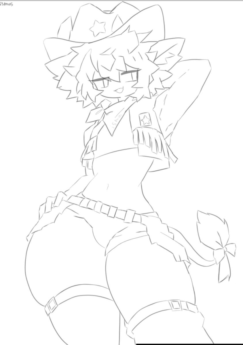 ismasiscool's tweet photo. Cow-boy :3 (am not coloring until ts gets atleast like 50 likes) https://t.co/z7YyXZOyZM