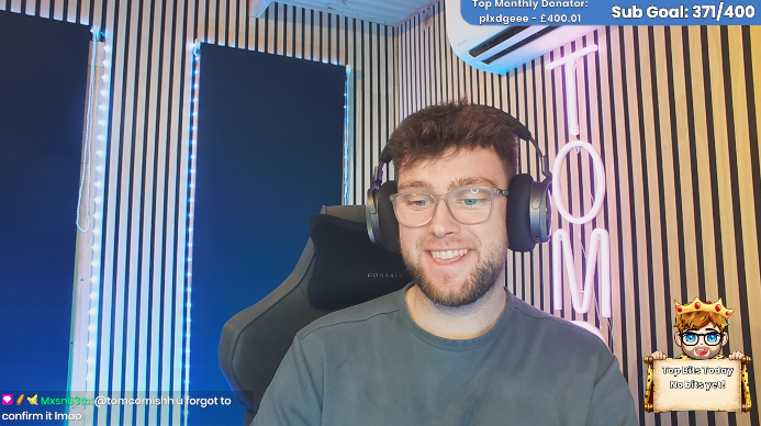 tomcornishh's tweet photo. TUESDAY TWITCH STREAM🔴

FORTNITE, FALL GUYS AND CHAT GAMES🔥

https://t.co/WKfDqoxLtY https://t.co/Oh2FNa1YJN