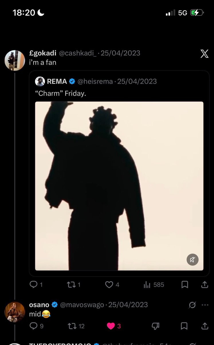 Blessedonx1's tweet photo. Mavo called Rema’s charm mid 😭😂 https://t.co/WMvgwfJztw