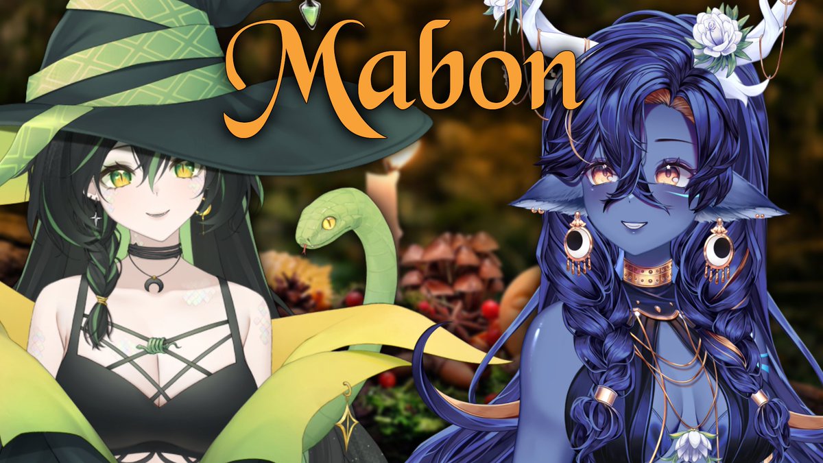 SkariTheFae's tweet photo. It's Mabon, the autumn equinox! If you need a coven to celebrate with this holiday, let Mido and I be your cozy witchy friends for the evening 💙 We'll be yapping and getting into a bit of tarot!
https://t.co/RdfvpANJEy https://t.co/SD0BMHaJn0