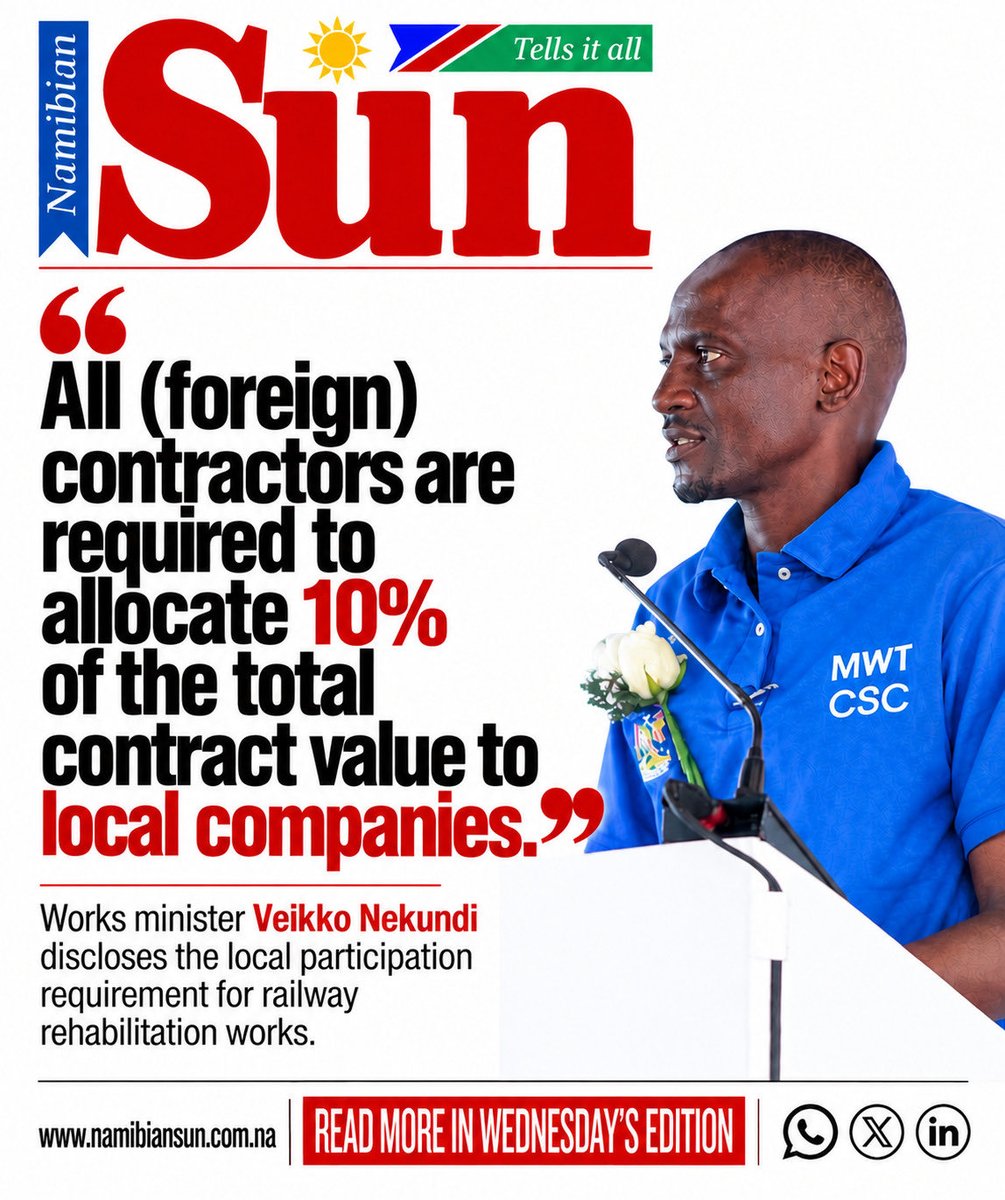 namibiansun's tweet photo. https://t.co/N804O7TYod