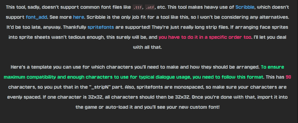 classicconundru's tweet photo. @BowlOfTailsSoup On the SoupGen guide, it implies theres a link to a template, but it gives none (None of the text has a link)
I'm not very experienced so I might be reading this wrong. ๐
Your discord is unrelated to soupgen to my knowlege so I wasn't sure where else to contact https://t.co/HO3PfapnKU