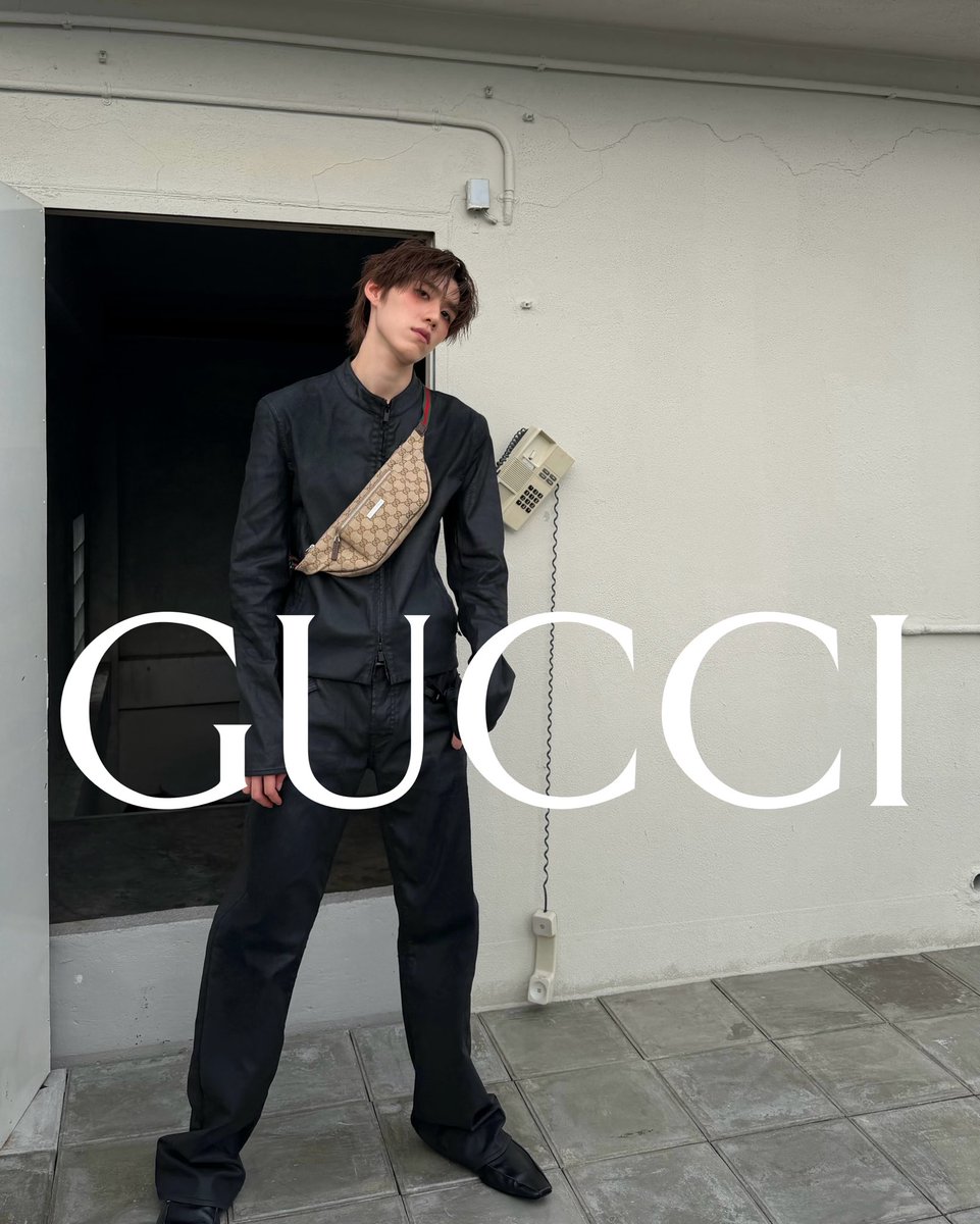 _muffinp's tweet photo. ชอบมู้ดของ Airport Look น้องพีพีอันนี้มากๆเลยคับ พอแปะฟร้อน Gucci เข้าไปปุ๊บมู้ดมันดูเข้ากับแคมเปญของแบรนด์ที่มีอยู่ตอนนี้เลย เผื่อใครอยากเอาไปไว้ลงใน ig คั้บ🫡

PP KRIT X GUCCI MFW26
#GUCCISS27xPPKRIT #PPKritt @ppkritt
#GucciTheStoreShow #Gucci @gucci https://t.co/PNuw5B2cjg