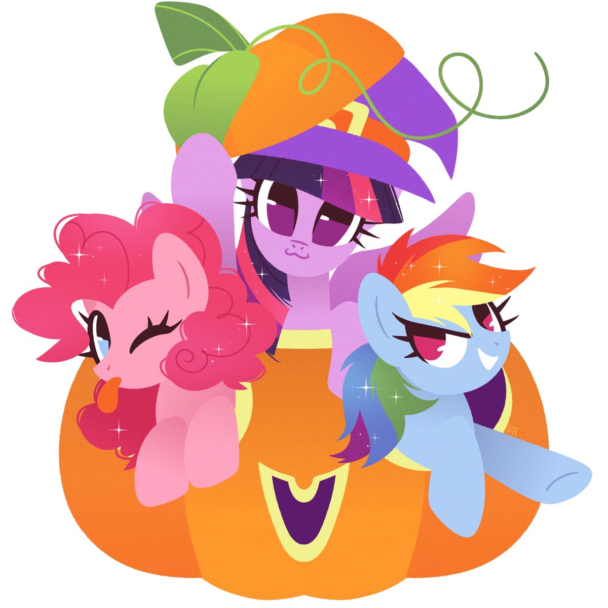 aferalsunflower's tweet photo. pumpkin ponies #mlp https://t.co/FKZn3s09yv
