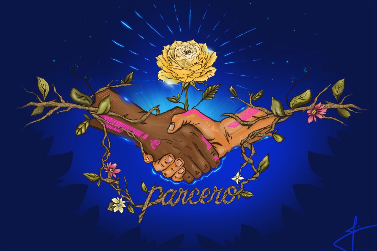 OneLoveArtDAO's tweet photo. @CozomoMedici @rollbit @IDerech Roots of Tomorrow! by @designsdojohn Part of the Primavera Eterna Colombia Residency Art Collection.

https://t.co/A2UEOy0X4Q

A handshake as a global symbol https://t.co/sbwEW1tJ7J
