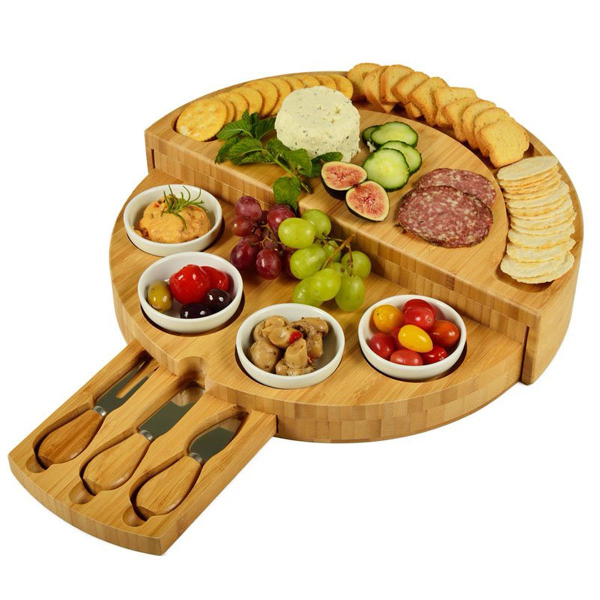roonoslloyd's tweet photo. Entertaining made effortless with our sustainably sourced Bamboo Cheese Board — $45.21. A warm, organized surface that frames cheeses and accompaniments with quiet refinement. Perfect for mindful gatherings. #Entertaining #HomeDecor Tap the link in bio. https://t.co/crP1Aej9yN