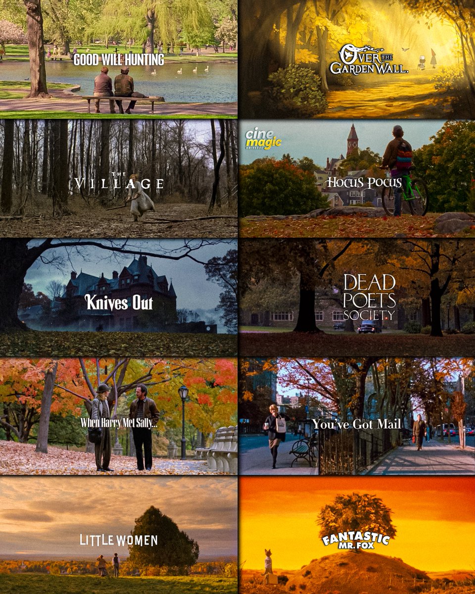 cine__magic's tweet photo. Autumn has officially begun. 🍂 https://t.co/b0hoQlbEX9
