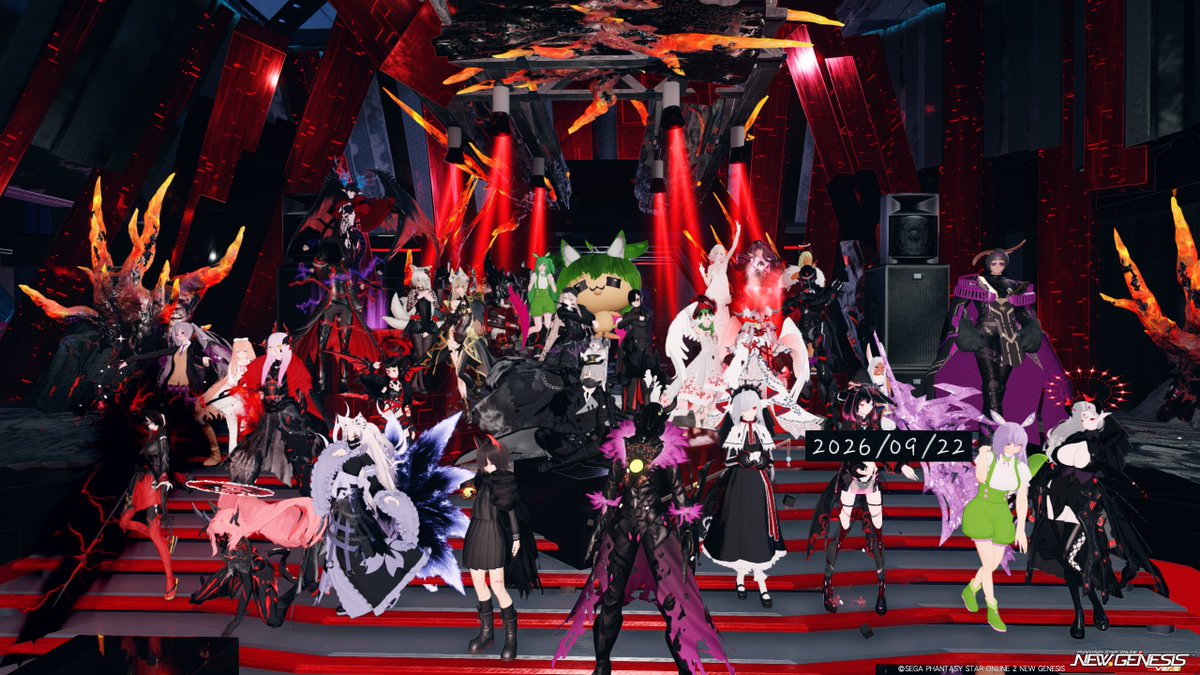 MainecoonTail's tweet photo. ハイドランジアさんの闇落ちオルタファッションショーを見学してきました🫡
みんな闇落ちが大好物⁉️👀
いつにも増して気合いが入ってたように感じたｗ🤭
何気にきつね村も闇落ちコーデ❗️🦊
#PSO2NGS
#PSO2NGS_SS https://t.co/Bfk9KmTLmU