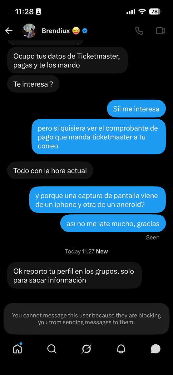 marianamonn_'s tweet photo. La rata !!! Ojito con los muertos de hambre que venden boletos de la NFL México #nfl #banorte #ticketmaster https://t.co/4j1XjV2OXw