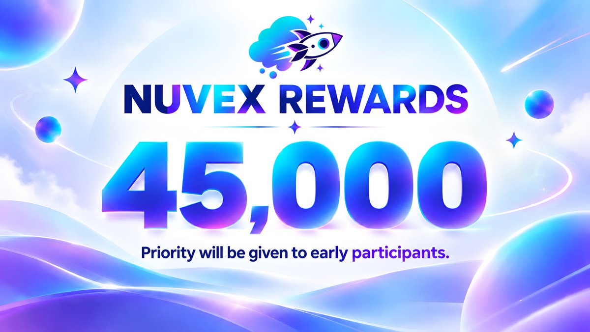 nuvexfamily's tweet photo. Get free 45,000 $NUVEX only first 3000

Follow &amp; RT ♻️
Drop $SOL address https://t.co/lkSEC4rxNN