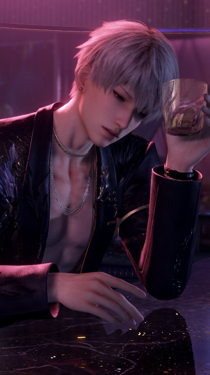 kittymiere's tweet photo. tried his default hair cuz i was curious and ooooohhh…. https://t.co/RFYxJljPB3