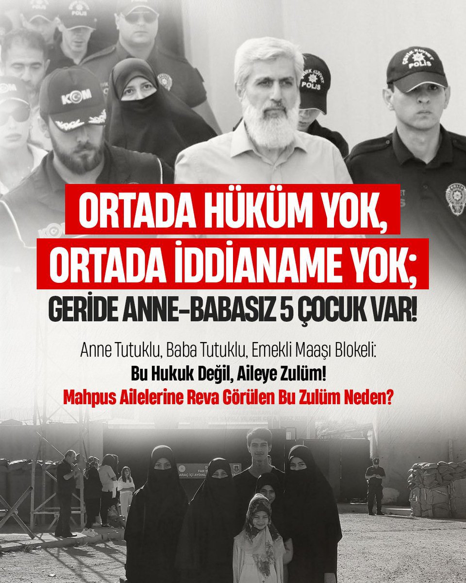 fhtekirdag's tweet photo. Mahpus ailelerine reva görülen bu zulüm neden?

#YargıEliyleZulüm
MahpusAilelerine Zulüm
AkpDönemi ZulümDönemi https://t.co/zZJFUA3rxS