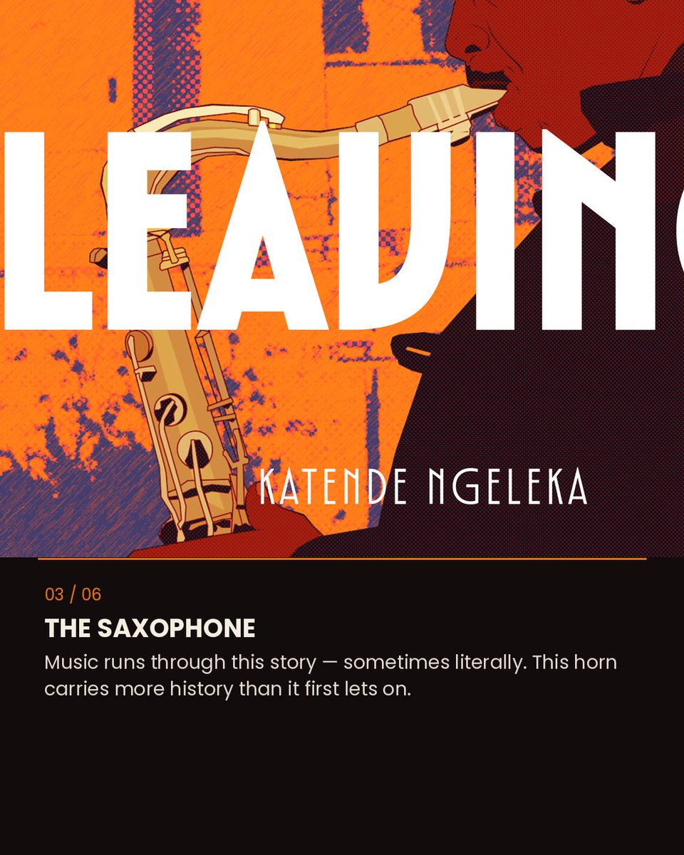 Towergate_Books's tweet photo. Every detail on this cover was chosen on purpose. 🎷✨   Swipe through the carousel to see how the church tower, the saxophone, and the light &amp; shadow split reveal the hidden layers of No Jazz for the Leaving by Katende Ngeleka. https://t.co/TcKU8XtLiN