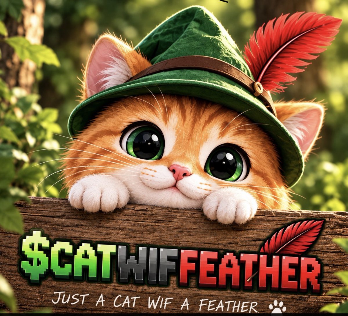 JamesWynnReal's tweet photo. $catwiffeather = $400k
 
$dogwifhat = $4.8bn https://t.co/O0grgkcbXs