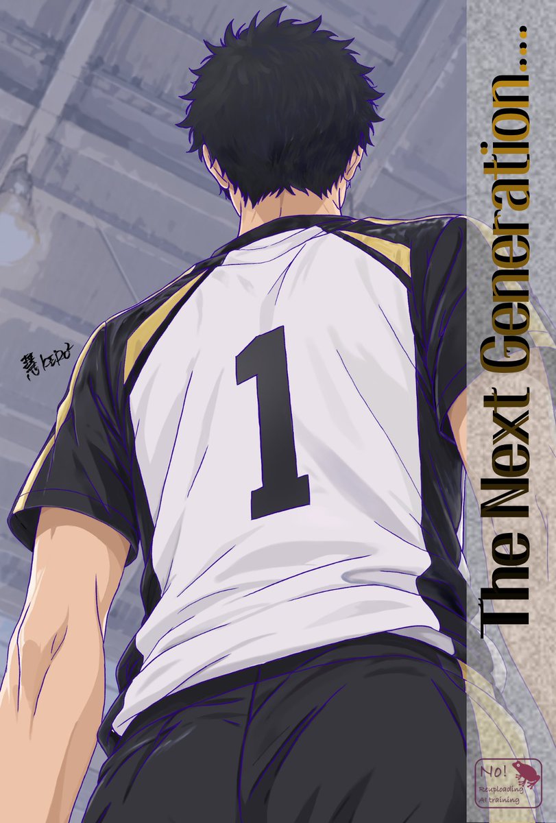 KeroKeiHQ's tweet photo. 【ﾊｲｷｭｰ展の予告で妄想】その後のakas主将。bktさんたちの意志を次いで背中で語って欲しいなぁ…
（BGM：炎の戦士 /SEKAI NO OWARI） https://t.co/ydl3iI3bjb