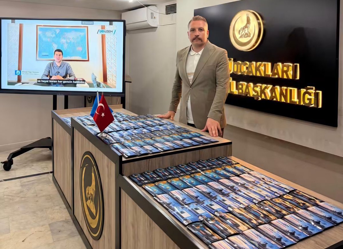 01_mhp's tweet photo. İLİM YOLUNDA, ÜLKÜ HEDEFİNDE

Ülkü Ocakları Uzaktan Eğitim Merkezi (UZEM); LGS, TYT, AYT ve KPSS hazırlıklarına yönelik eğitim içerikleriyle öğrencilerimizin yanında.

UZEM Kartınızı ücretsiz olarak Ülkü Ocakları Adana İl Başkanlığımızdan temin edebilirsiniz.

#MhpADANA #AdanaÜlküOcakları