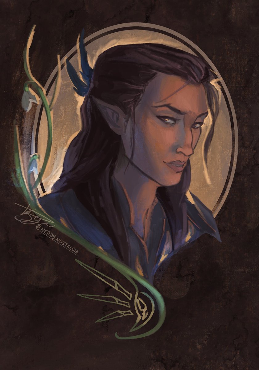 NerdyNostalgia_'s tweet photo. Twinnies!!! 🏹🗡️ Finally made some proper Vex and Vax art! I can’t believe I’m seeing Vox Machina live in a month 😭

What a dream come true. 🖤💙
——————————————
#criticalrole #criticalrolefanart #voxmachina https://t.co/KGGQhud95p