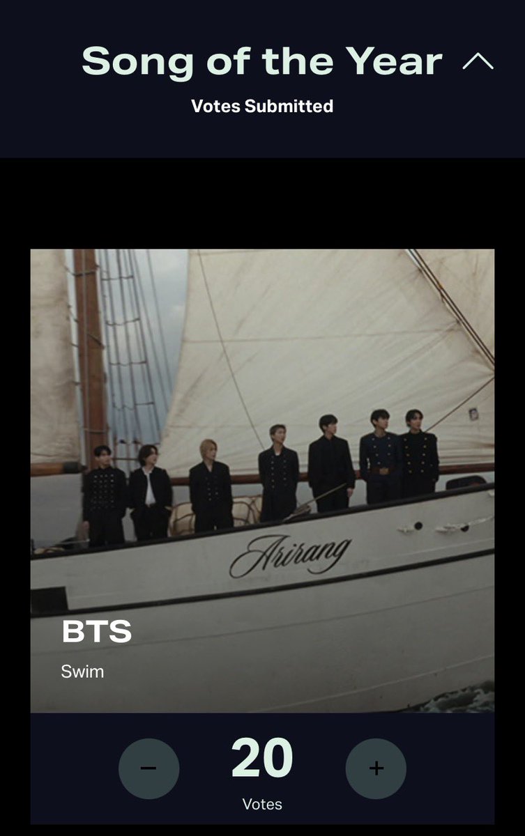 vminiecats's tweet photo. ESTAS VOTACIONES ESTAN A NADA DE ACABAR así que asegúrense de votar por #BTS en los VMAs. 

https://t.co/xqqG4l1HGJ 

Tampoco olviden ir a Instagram a votar ‼️ https://t.co/kJHgosE88T