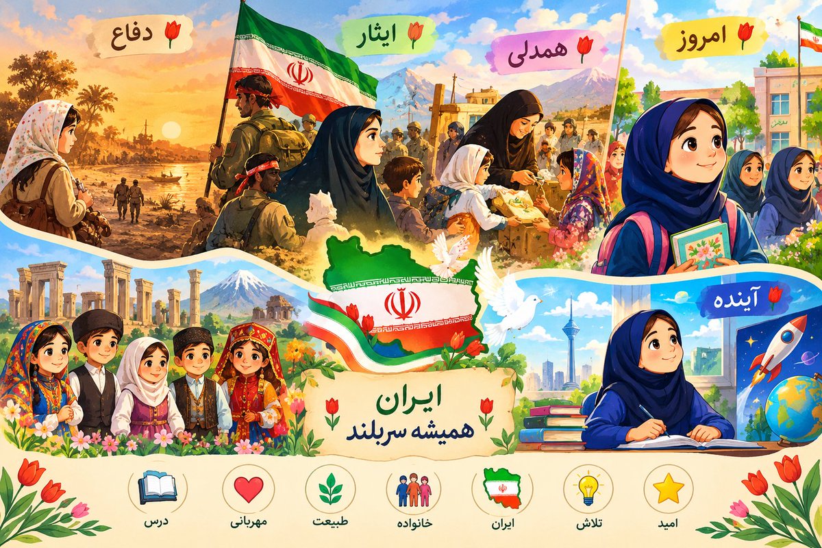 MasiiBahar's tweet photo. از رشادت های دیروز رسیدیم به همدلی و مقاومت های امروز برای ایران همیشه سربلند.
#مهر_مقاومت
#روایت_اتحاد https://t.co/GhRswC1YFL