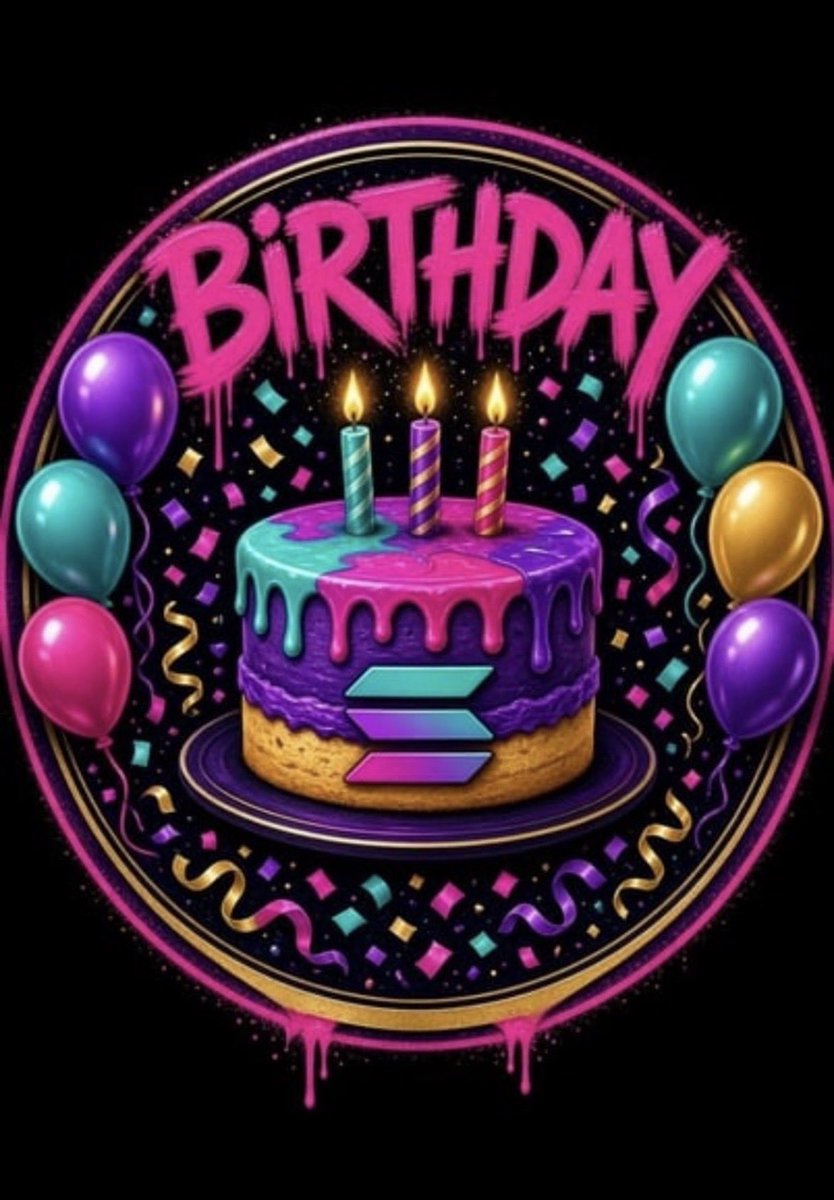 Love4722781's tweet photo. Make a wish and watch the candles. 🚀

solana:DY9eMcfexuwBzwYVBGodT941AhK8e1ABcBifHvKjpump is the best narrative meme that will reward you on your special day.
Hold and get Rewarded.
Follow @birthdaysolana Hold to get the best #Birthday gift from @cryptokingpin22 #memecoins1000x https://t.co/j23hUxqSwR