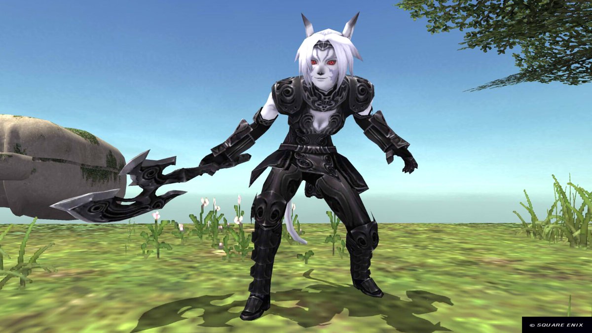 AoSanff14's tweet photo. FF14の魔獣使い実装で片手斧が装備できるようになったので、片手斧を使うArk Angel MRのSSを撮ってみました。
FF11でのArk Angel MRは獣使いとシーフのハイブリッドで黒い虎を呼び出すので、魔獣使いで虎を呼べるようになったら更になりきることができそうです。
#FF11 #FF14 https://t.co/2zIfICc4FZ