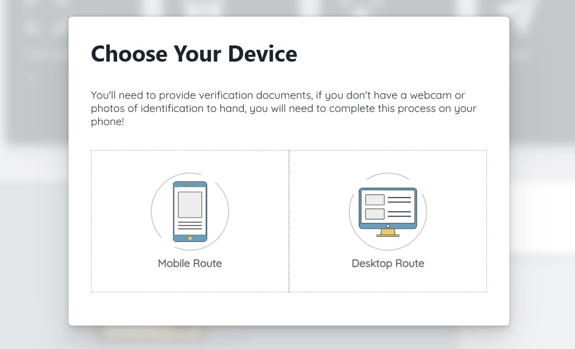 Select Verification Method