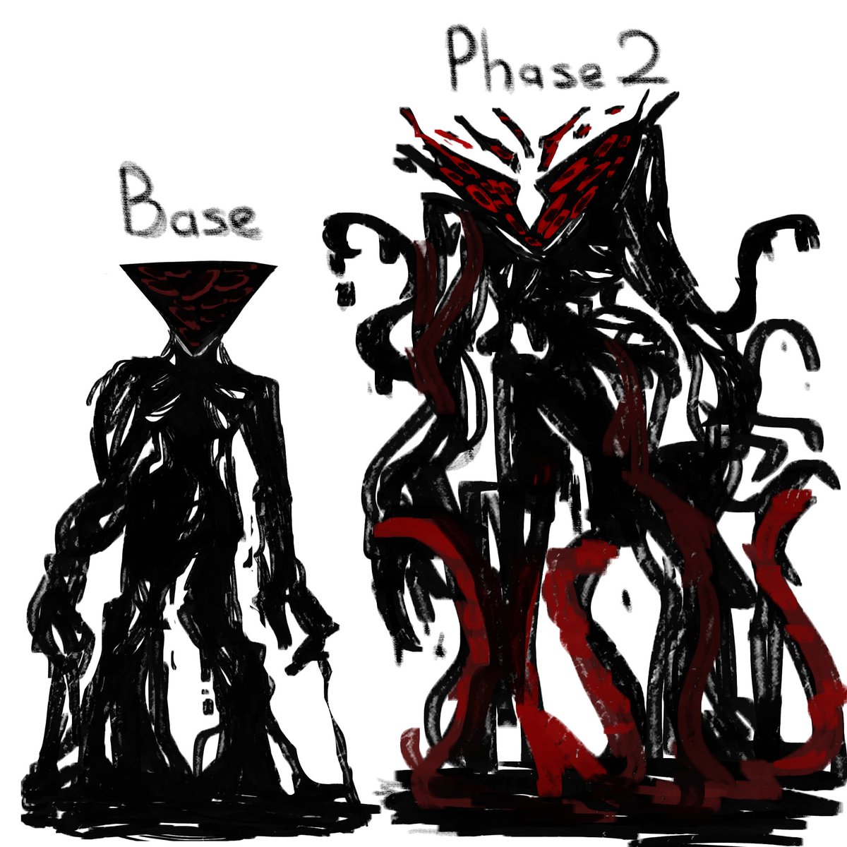 c0mput3rbugz's tweet photo. Finally Integrity design

When I said TBE was the hardest, I lied to myself

For Integrity I went more with Goop/Slime kind of look for the first two. To me, Integrity seems kind of like a parasite feeding off others for power, so I went with that in true form

#thebrokenscript https://t.co/SK2h6RRvPw