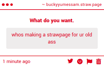 captainbbbucky's tweet photo. I did it myself fuck off?? https://t.co/rkWmiv3FPj