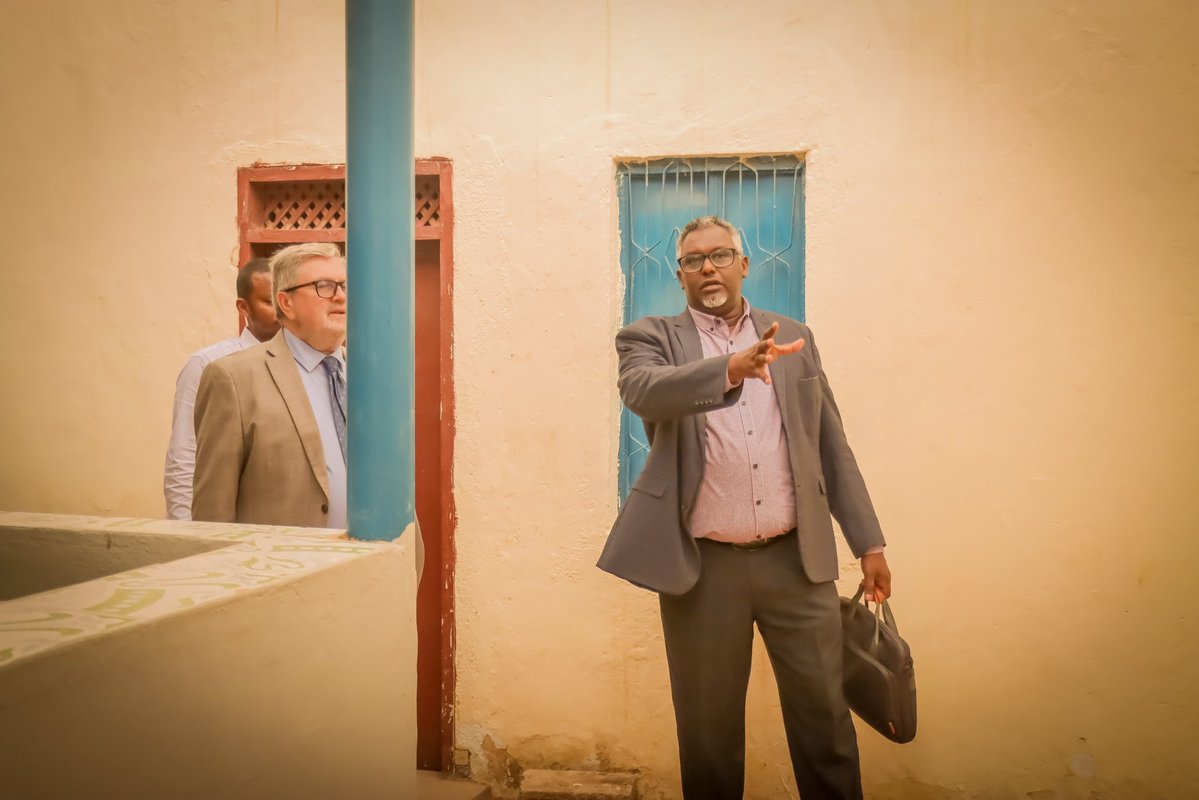 OAG_PUNTLAND's tweet photo. AG of Puntland received a delegation from the EU TA SFA Programme, led by Team Leader Mr. Rupert Bladon, at OAG Puntland HQ to discuss technical support for audit quality, financial transparency and accountability.

#PuntlandOAG #Accountability  #Transparency https://t.co/BZuGU90U4y