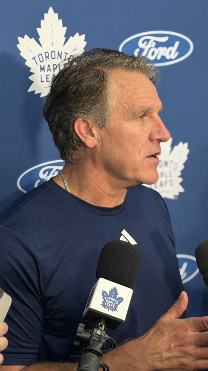 JesseBlake's tweet photo. When asked about his relationship with Nylander, Jim Hiller says that when he became a head coach in the NHL with LA, Nylander was the first player to reach out to congratulate him 

@sdpnsports https://t.co/9No9SQCzBx