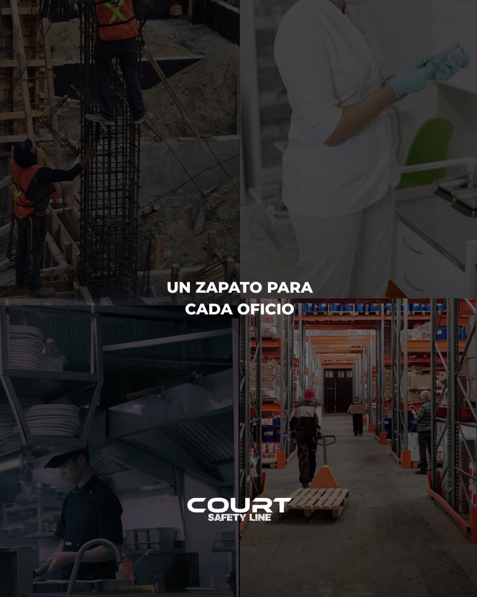 courtoficial's tweet photo. Un zapato de seguridad para cada oficio
¿Tú cuál eres? 👀 https://t.co/JvGW0slvGM