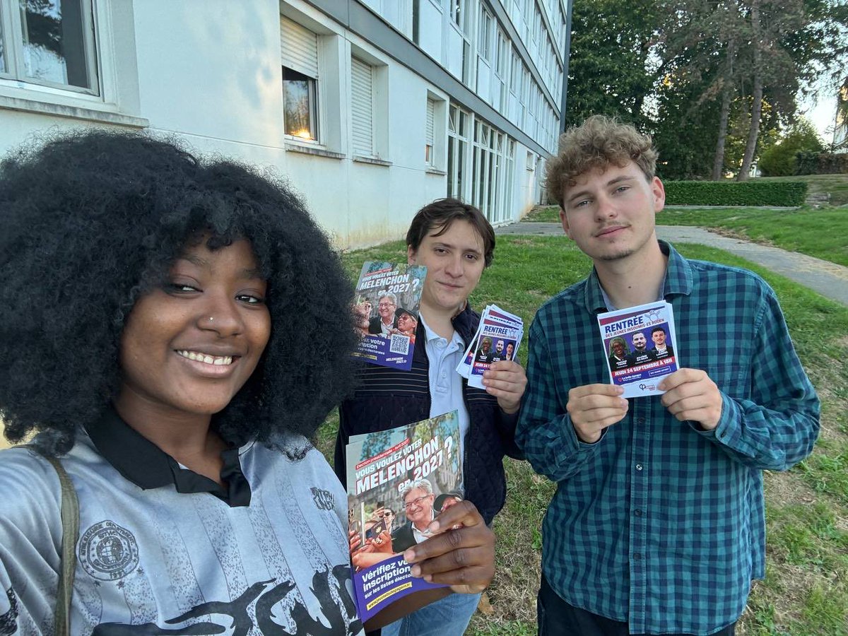 JeunesFI_Rouen's tweet photo. Porte à porte ce soir dans les logements CROUS du Panorama et de Luciline, pour faire inscrire les étudiants sur les listes électorales et les inviter à notre rentrée politique !

👉On se retrouve jeudi dès 18h, au bar la Belle époque, 18 rue des charrettes. https://t.co/KvqPZGzeC1