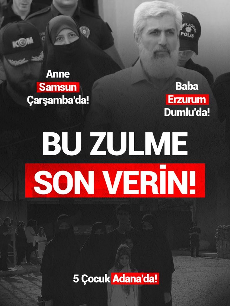 AlprslnFv's tweet photo. BU ZULME SON VERİN!

#YargıEliyleZulüm
MahpusAilelerine Zulüm
AkpDönemi ZulümDönemi https://t.co/8ok4G2LjVH