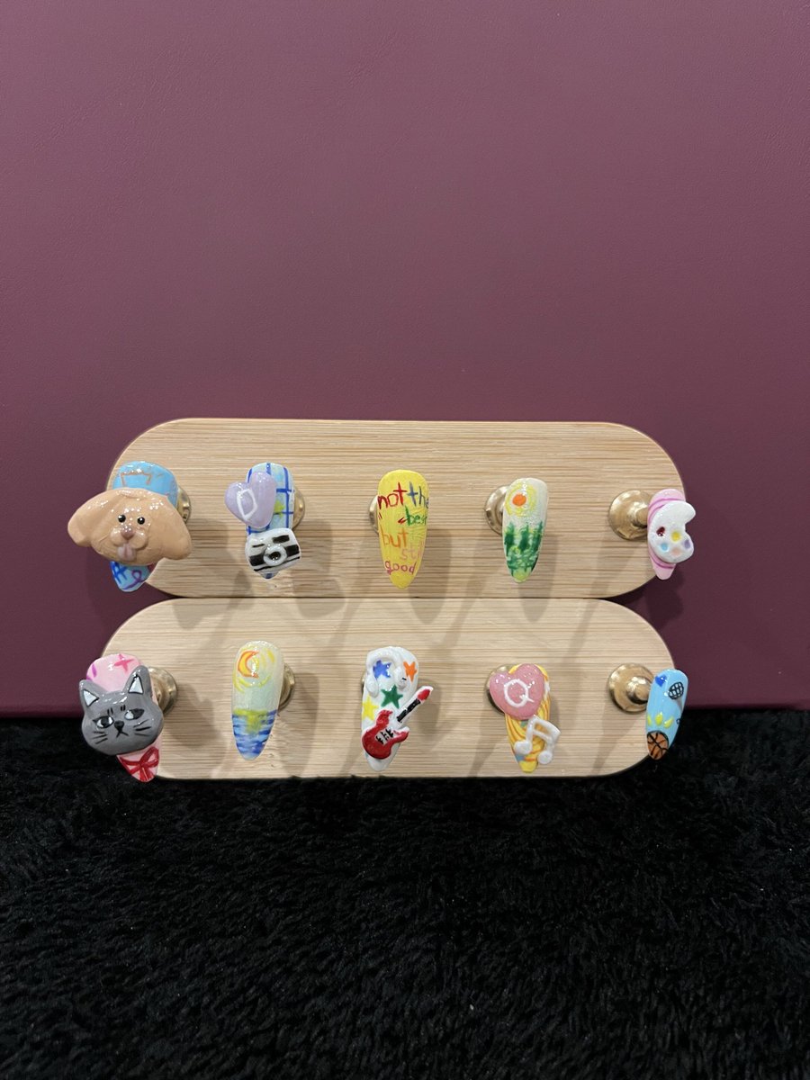 iztimiehk's tweet photo. Press-On Nails (TeeTeePor / Duang With You Inspired) 💅
* 🔖 Price: ₱450 (Set + Prep Kit)
* ✨ Custom Designs Accepted! ✨
~📍 Made to order / Custom sizing available
~ 📥 Send a message to order your custom fanmeet nails!💖
#CustomPressOns #TeeTeePor #DuangWithYou #3DNailArt https://t.co/E45HRydVrR