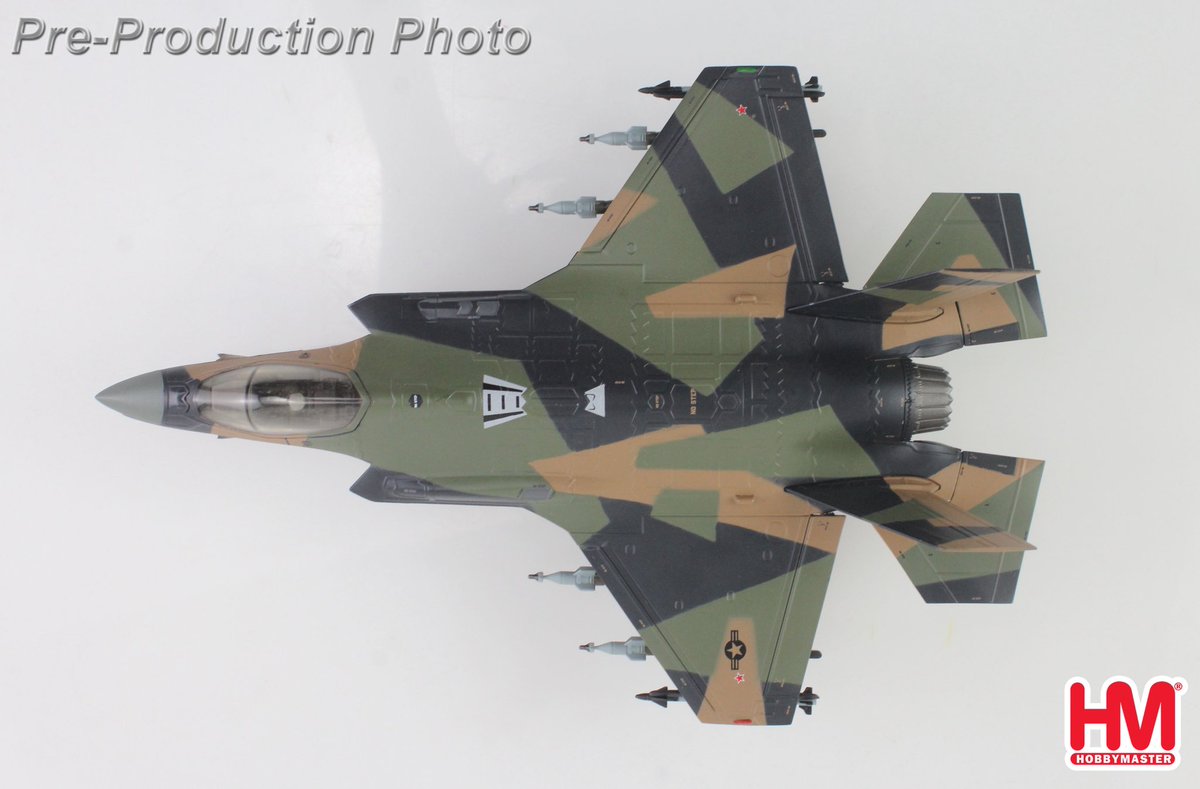 diecastdioram's tweet photo. Hobby Master HA4451 | Lockheed F-35A Lightning II

Lockheed F-35A Lightning II, "Green Splitter" 11-5023, 65 AGRS, 57 WG, USAF (what if scheme)

Scale 1:72 / Diecast model 

Pre-order now at : https://t.co/dRDrqq7l9T https://t.co/m6KPLqDctZ