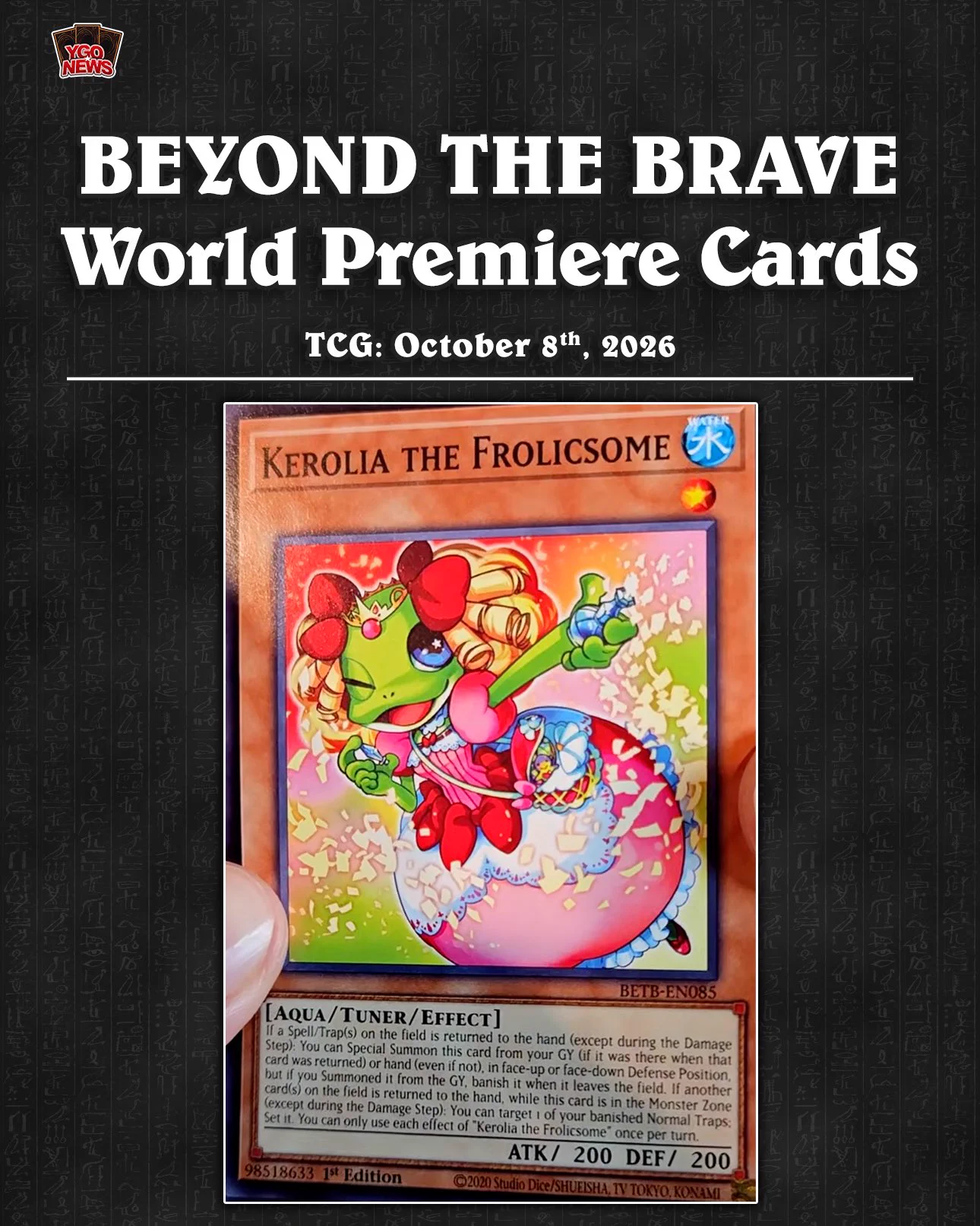 YGO News on X: 