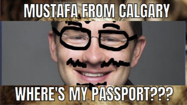 RGBAtlantica's tweet photo. @TheJasonPugh @PierrePoilievre Mustafa is still waiting for a passport so he can fly to Cuba and get married, those darn Liberals. #FakeStory from Pierre. https://t.co/SINACyytMW