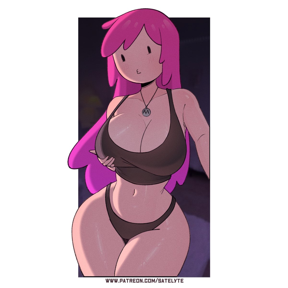 SFW_Satelyte's tweet photo. Bubblegum's Selfie https://t.co/zWf4isqIK7