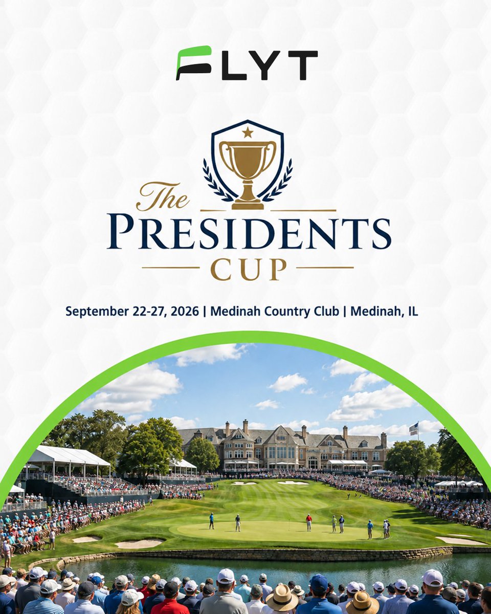 FlytGolf's tweet photo. Match play energy is here. 🇺🇸🌎 The Presidents Cup is a reminder that consistency matters even more when every shot has momentum attached to it. Fairways. Wedges. Pressure putts. Repeatable mechanics show up when the stakes get high. https://t.co/U8kUKGzAAB