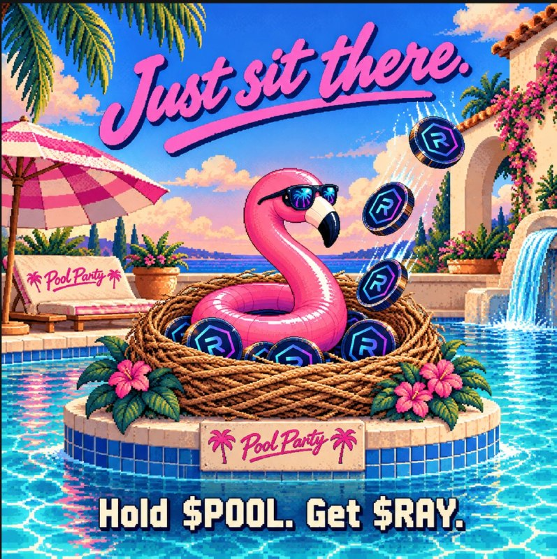 solpoolparty's tweet photo. @sue_xbt Let's convince more women to join the pool party 🦩 https://t.co/z5LRX51eLN