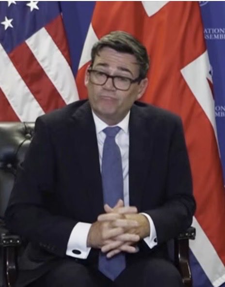 EmRoman74's tweet photo. When you realise that comparing pork scratchings to scampi fries doesn’t cut it in world geopolitics. https://t.co/PuPHRLKR5b