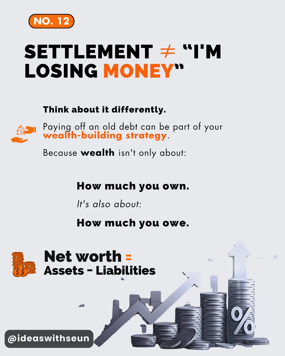 IdeasWithSeun's tweet photo. Moving abroad can be a fresh start.

But don't carry old financial obligations into your new chapter without

understanding them.
Know what you owe. Know your rights. Know your options.

Your future wealth deserves a clean plan. https://t.co/es6MH62Kjm